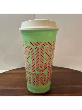 Starbucks Color-Changing Reusable Hot Cup – Candy Cane Design (16 oz, 2020)